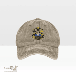 Irish Cooke Coat of Arms Family Crest Ireland Denim Cap