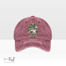 Irish Callaghan or O Callaghan Coat of Arms Family Crest Ireland Denim Cap