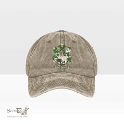 Irish Callaghan or O Callaghan Coat of Arms Family Crest Ireland Denim Cap