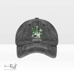 Irish Callaghan or O Callaghan Coat of Arms Family Crest Ireland Denim Cap