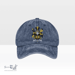 Irish Carroll or O Carroll Coat of Arms Family Crest Ireland Denim Cap