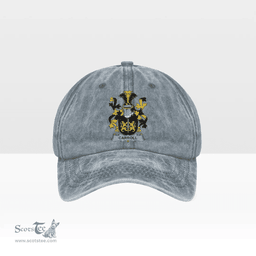 Irish Carroll or O Carroll Coat of Arms Family Crest Ireland Denim Cap