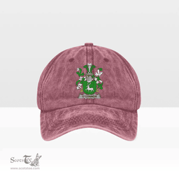 Irish Connor or O Connor (Corcomroe) Coat of Arms Family Crest Ireland Denim Cap