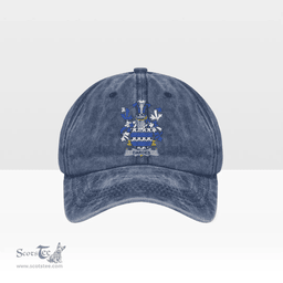 Irish Dardes or Dardis Coat of Arms Family Crest Ireland Denim Cap