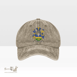 Irish Connellan or O Connellan Coat of Arms Family Crest Ireland Denim Cap