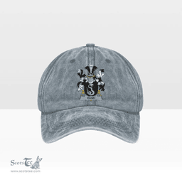 Irish Dane or O Dane Coat of Arms Family Crest Ireland Denim Cap