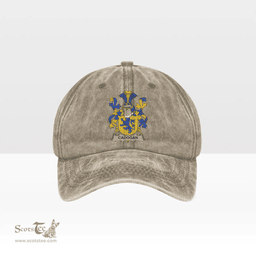Irish Cadogan Coat of Arms Family Crest Ireland Denim Cap