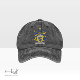 Irish Cadogan Coat of Arms Family Crest Ireland Denim Cap