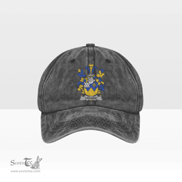 Irish Cramer Coat of Arms Family Crest Ireland Denim Cap