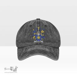 Irish Cleare Coat of Arms Family Crest Ireland Denim Cap
