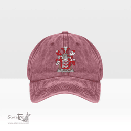Irish Coghlan or McCoghlan Coat of Arms Family Crest Ireland Denim Cap