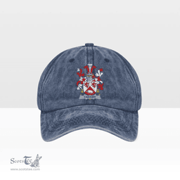 Irish Cassidy or O Cassidy Coat of Arms Family Crest Ireland Denim Cap