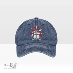 Irish Carden Coat of Arms Family Crest Ireland Denim Cap