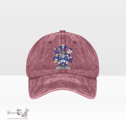 Irish Close Coat of Arms Family Crest Ireland Denim Cap