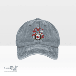 Irish Cole Coat of Arms Family Crest Ireland Denim Cap