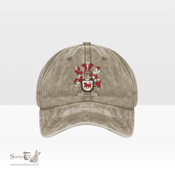 Irish Cole Coat of Arms Family Crest Ireland Denim Cap
