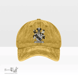 Irish Carolan Coat of Arms Family Crest Ireland Denim Cap