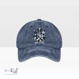 Irish Dobbs Coat of Arms Family Crest Ireland Denim Cap