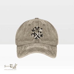 Irish Dobbs Coat of Arms Family Crest Ireland Denim Cap