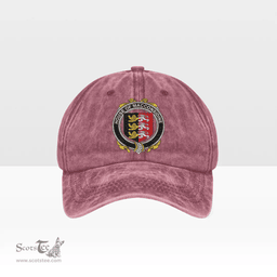 Irish House of MACCONSIDINE Coat of Arms Family Crest Ireland Denim Cap