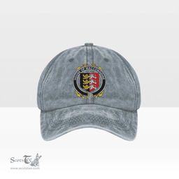Irish House of MACCONSIDINE Coat of Arms Family Crest Ireland Denim Cap