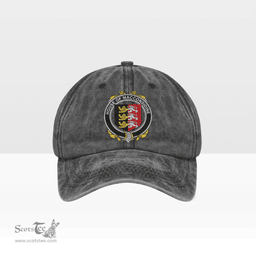 Irish House of MACCONSIDINE Coat of Arms Family Crest Ireland Denim Cap