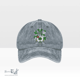 Irish Crowe or McEnchroe Coat of Arms Family Crest Ireland Denim Cap