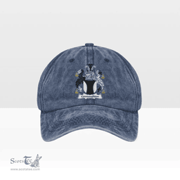 Irish Connaughton Coat of Arms Family Crest Ireland Denim Cap