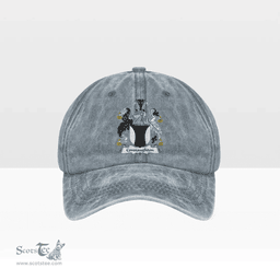 Irish Connaughton Coat of Arms Family Crest Ireland Denim Cap