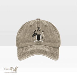 Irish Connaughton Coat of Arms Family Crest Ireland Denim Cap