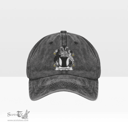 Irish Connaughton Coat of Arms Family Crest Ireland Denim Cap