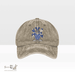 Irish Darcy or Dorsey Coat of Arms Family Crest Ireland Denim Cap