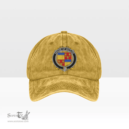 Irish House of BUTLER Coat of Arms Family Crest Ireland Denim Cap