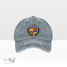 Irish House of BUTLER Coat of Arms Family Crest Ireland Denim Cap