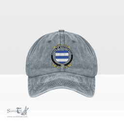 Irish House of MACGILFOYLE Coat of Arms Family Crest Ireland Denim Cap