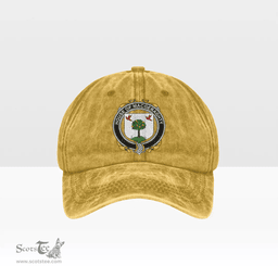 Irish House of MACGERAGHTY Coat of Arms Family Crest Ireland Denim Cap