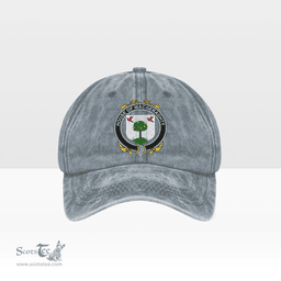 Irish House of MACGERAGHTY Coat of Arms Family Crest Ireland Denim Cap