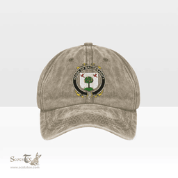 Irish House of MACGERAGHTY Coat of Arms Family Crest Ireland Denim Cap