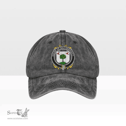 Irish House of MACGERAGHTY Coat of Arms Family Crest Ireland Denim Cap