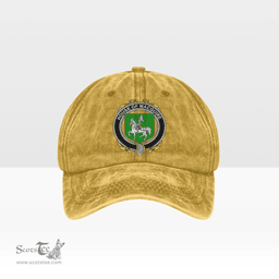 Irish House of MACGUIRE Coat of Arms Family Crest Ireland Denim Cap