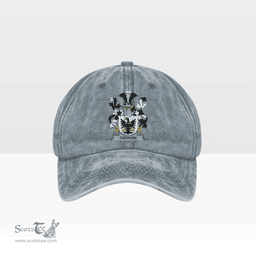 Irish Gernon or Garland Coat of Arms Family Crest Ireland Denim Cap