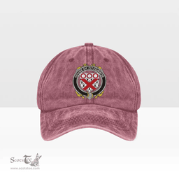 Irish House of FITZGIBBON Coat of Arms Family Crest Ireland Denim Cap