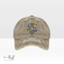 Irish Hickey or O Hickey Coat of Arms Family Crest Ireland Denim Cap