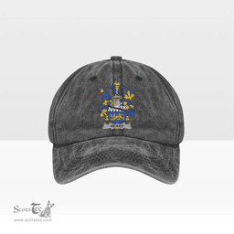 Irish Hickey or O Hickey Coat of Arms Family Crest Ireland Denim Cap