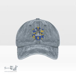 Irish Eagar Coat of Arms Family Crest Ireland Denim Cap