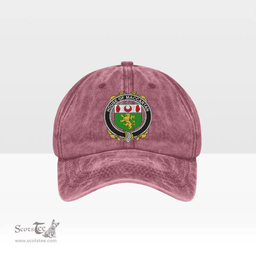 Irish House of MACCARTAN Coat of Arms Family Crest Ireland Denim Cap