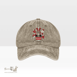 Irish Harrison Coat of Arms Family Crest Ireland Denim Cap