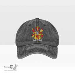 Irish Hale or McHale Coat of Arms Family Crest Ireland Denim Cap