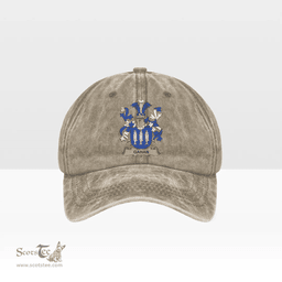 Irish Gahan or McGahan Coat of Arms Family Crest Ireland Denim Cap