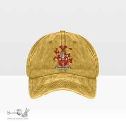 Irish Hanraghan or O Hanraghan Coat of Arms Family Crest Ireland Denim Cap